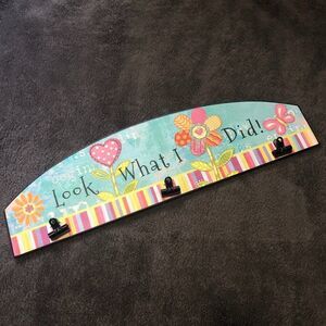 Hobby Lobby "Look What I‎ Did!" Clip Board